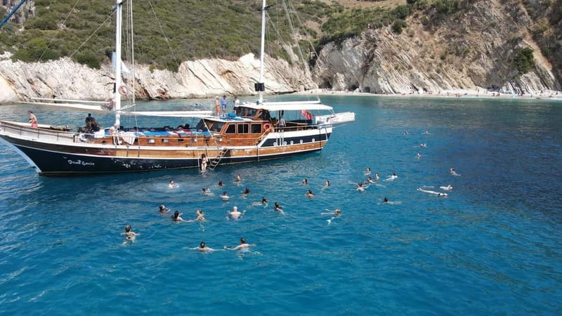 Saranda: Discover Secret Bays with Prince Ennio Yacht Tour - Stop 2: Kakome Beach for a Quiet Cove Break