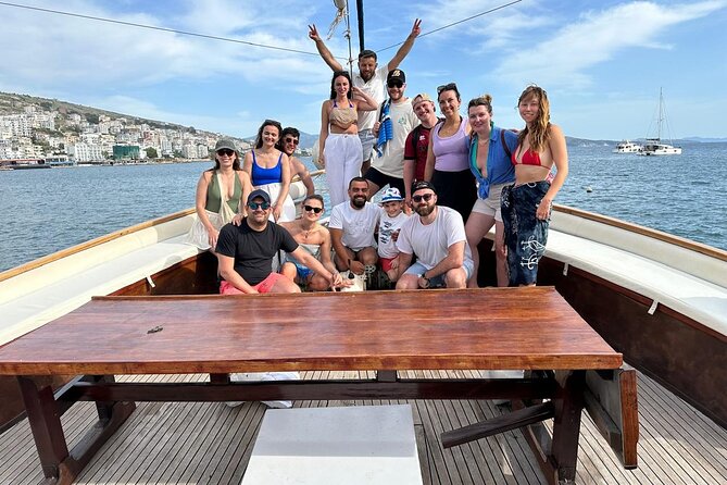 Saranda Prince Ennio-Daily Yacht Tour - Qefali Beach: a quiet, scenic first swim stop