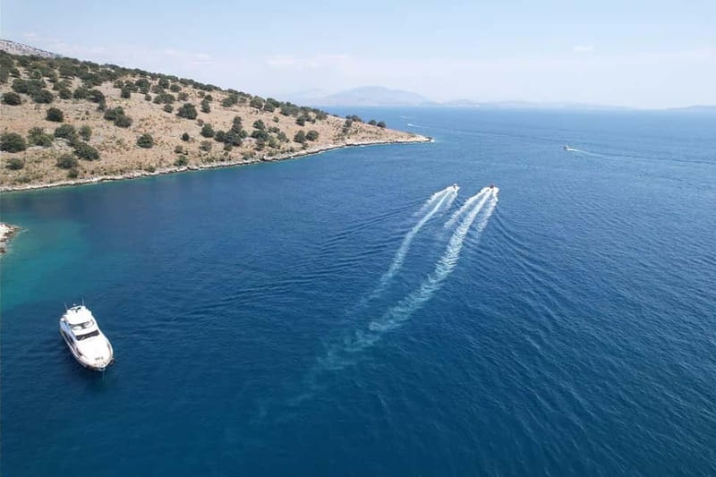 Sarande: Full-Day Louis Luxury Yacht Tour from Saranda - A 3-Deck Yacht Day Off Saranda’s Southern Coast