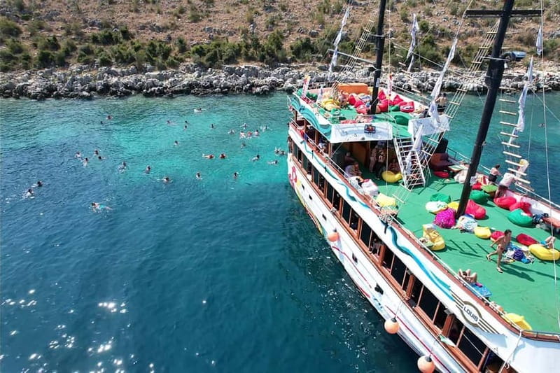 Sarande: Full-Day Louis Luxury Yacht Tour from Saranda - Rrojdhe Hidden Cove: Quiet Water and Straight-from-the-Deck Swimming