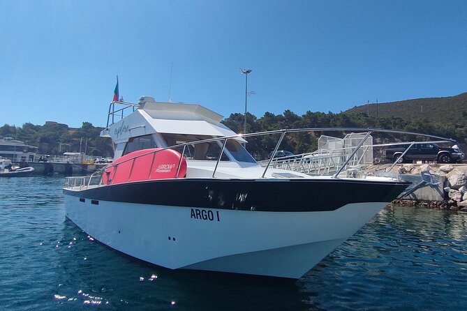 Sesimbra: Private Yacht tour in Arrábida Secret Beaches and Bays - Boat Setup: Snorkeling Gear, SUPs, Sea Scooters, and a Swim Platform