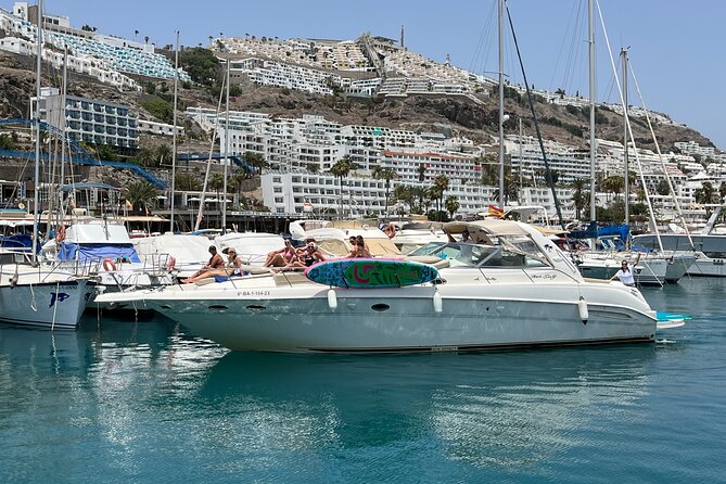 Shared Yacht Tour with Drinks Lunch and Snorkeling - Stop 3: Mogán (camera time in the bay)