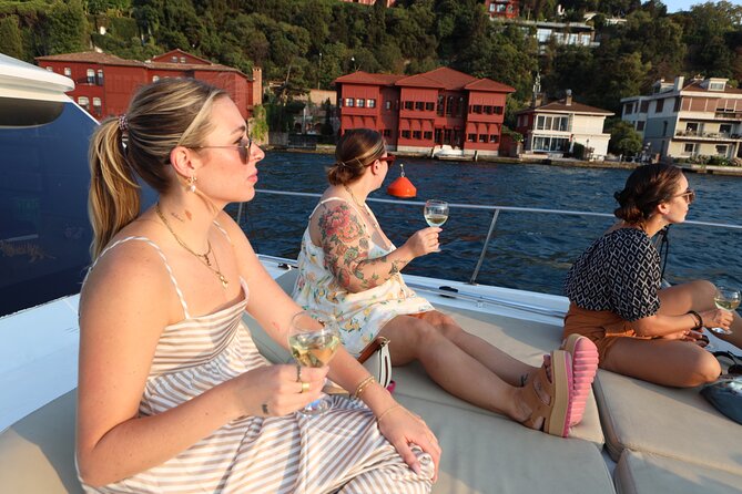 Small Group Yacht Tour With Unlimited Wine, Fruits & Mixed Nuts - Bosphorus Bridge and Galatasaray Island: engineering meets skyline