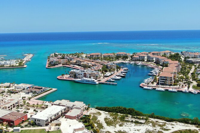Snorkel & Sandbar on Private Searay Yacht 25ft in Cap Cana Marina ,Punta Cana - The itinerary flow: Marina Cap Cana, sanctuary reef snorkeling, and Juanillo’s sandbar