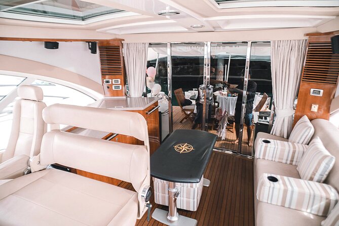 Steel Aweigh 65ft Sea Ray Yacht Rental - The Crew Names Matter: Fernando, Bryan, and Chef Omar