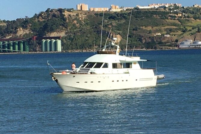 Sunset Cruise Lisbon | VIP Yacht Lisbon Party - MAAT at dusk: contemporary art space in the Lisbon river view