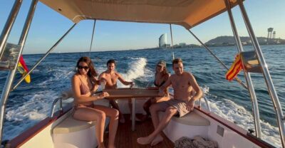 Sunset from a private Classic Yacht - Sailing Away From the Crowds (and Getting the Skyline View on Your Terms)