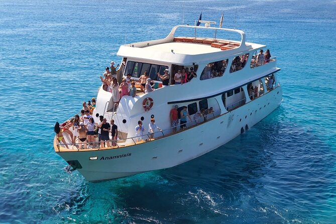SUNSET LUXURY YACHT Protaras - HUGE slide - BBQ - 1 free drink - Sunset Luxury Yacht Protaras: the Blue Lagoon route in 3.5 hours