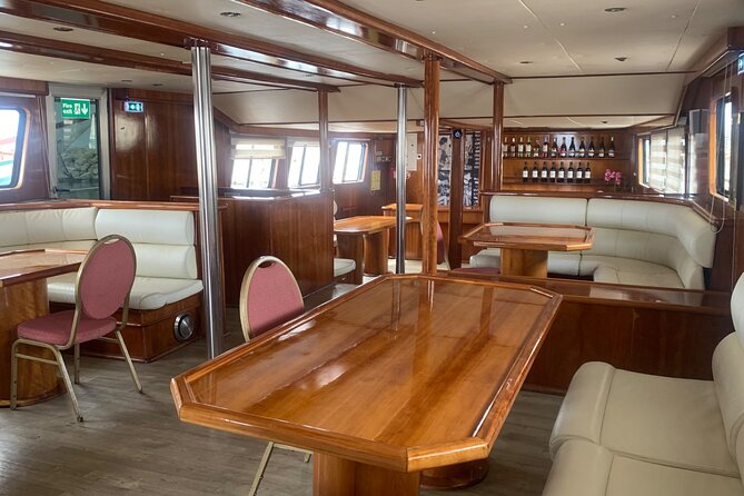 SUNSET LUXURY YACHT Protaras - HUGE slide - BBQ - 1 free drink - Timing, pickup, and the one-hour earlier schedule in autumn