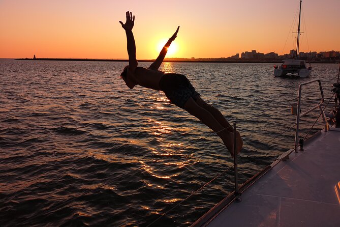 Sunset Tour on a Luxury Sailing Yacht from Vilamoura - Swimming and snorkel: the good news and the weather check