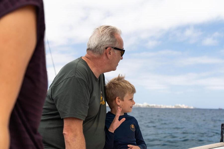 Tenerife: Shared Yacht Cruise with Champagne and Tapas - La Caleta Swim Stop: Paddleboards, Sea Scooters, Snorkeling Gear
