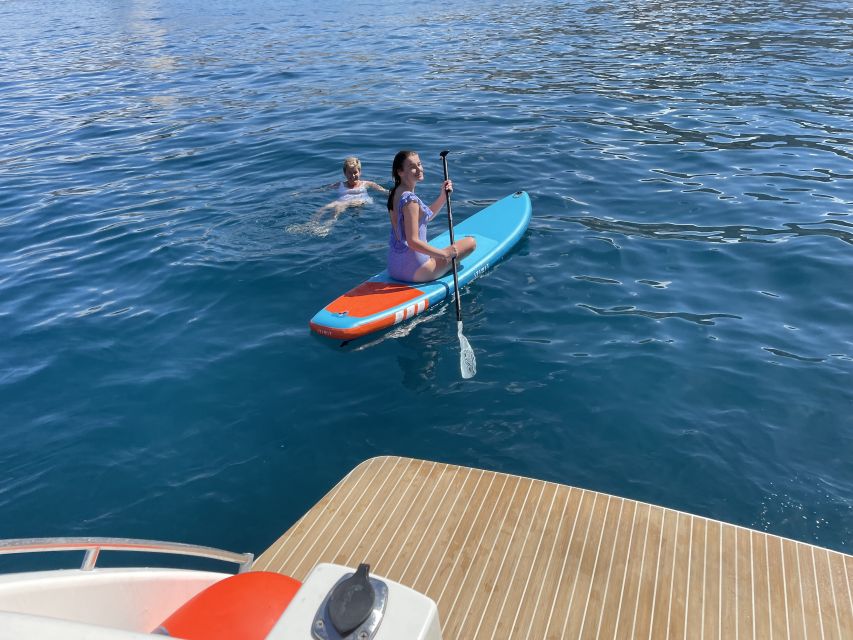 Tenerife: Whales and Snorkeling Tour on a Luxury Yacht - Los Cristianos photo stop and the whale-watching window