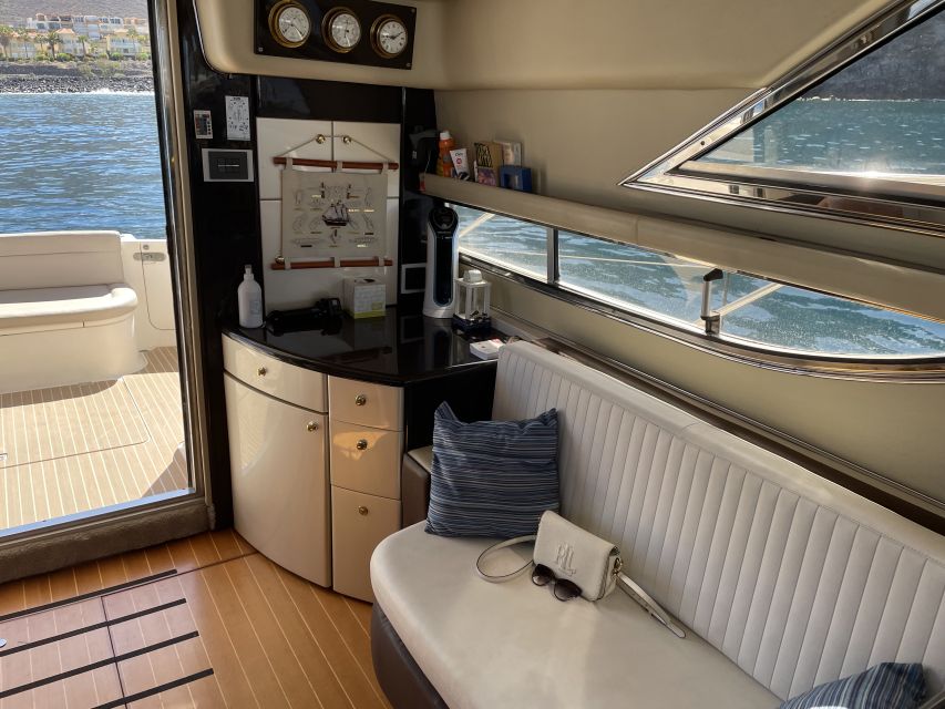 Tenerife: Whales and Snorkeling Tour on a Luxury Yacht - Onboard tapas and guided marine life viewing