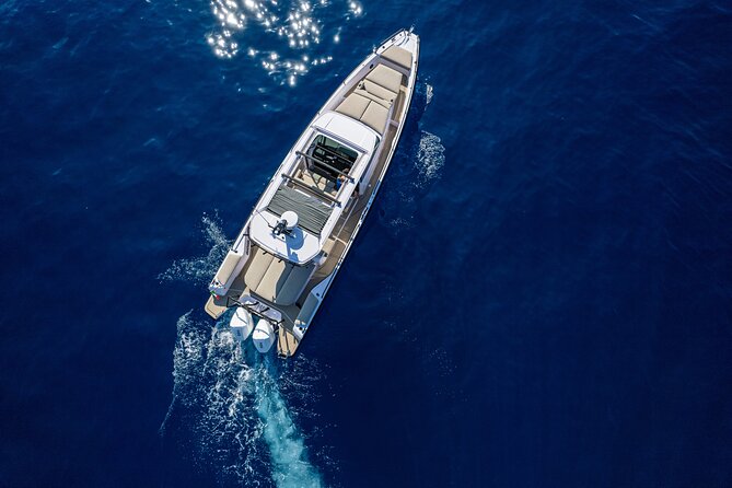 The Fastest Private Motor Yacht in Santorini - All Inclusive Tour - Thirasia: the quiet island moment, then lunch/dinner on the sea