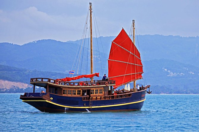 The Red Baron Luxury Yacht Cruise from Koh Samui with Return Transfer - The Sunset Finish Over the Water