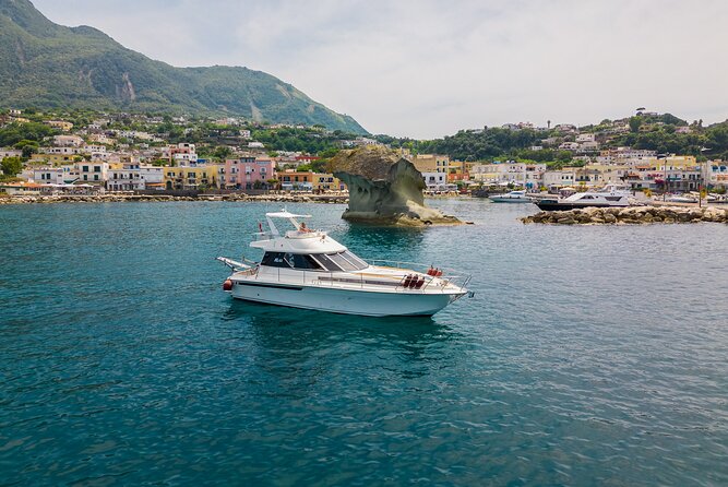 Tour of Ischia in Private Yacht - Ischia Porto Area: Mandra Beach and the English Beach Walk