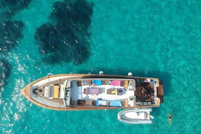 Tour of Ischia Island with Motor Yacht Rocca Corsa - San Pancrazio and Grotta dell’Amore: Swim Time in Cave-Light