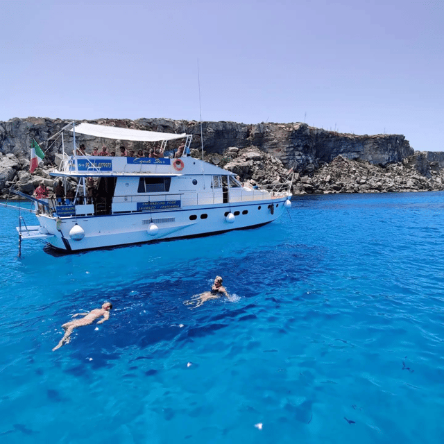 Trapani: Yacht Excursion to Levanzo and Favignana with Lunch - Favignana Free Time: Two Hours to Shop, Wander, and Reset
