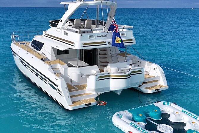 Turks and Caicos Full-Day Luxury Private Yacht Charter - Stop 1 near Grace Bay: reef snorkeling with real comfort