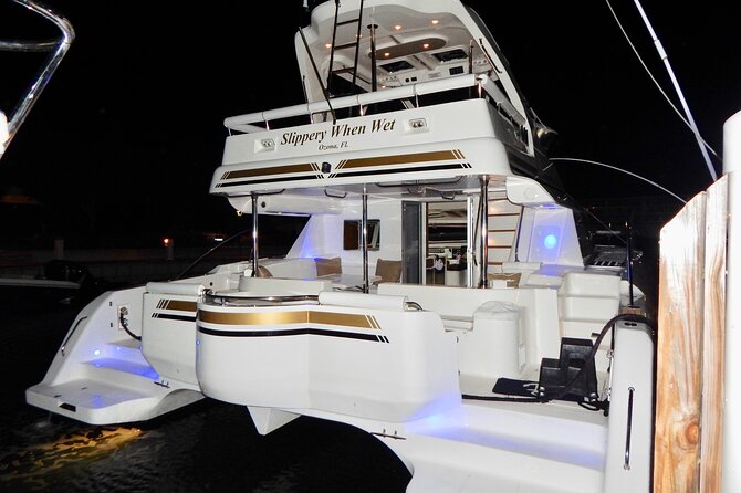 Turks and Caicos Half-Day Luxury Private Yacht Charter - Kenard Cruises at the marina: setting the tone fast