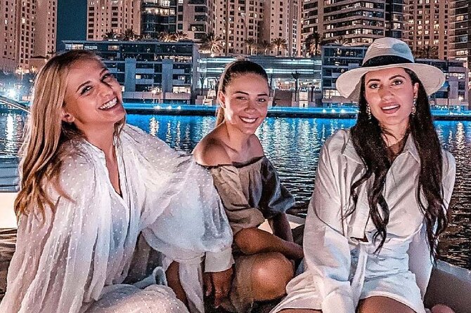 Ultimate Dubai Marina Yacht Party with BBQ, Drinks & DJ - Why a 9:00 pm Dubai Marina yacht party feels worth it