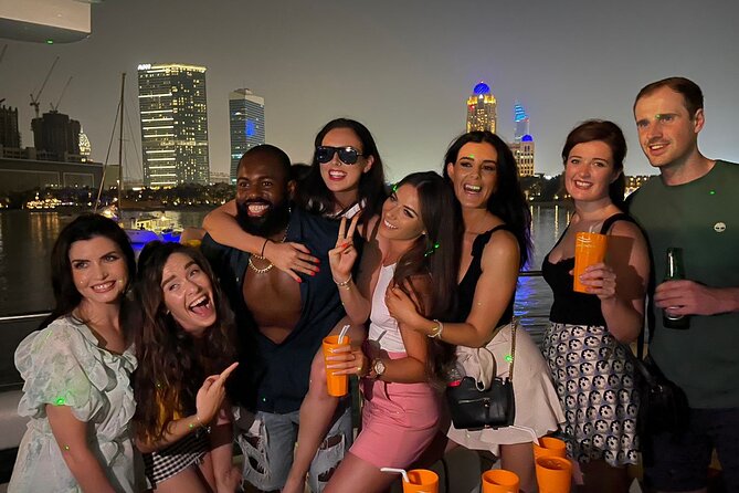 Ultimate Dubai Marina Yacht Party with BBQ, Drinks & DJ - The 4-hour rhythm: cruise, then anchor near Dubai Eye views