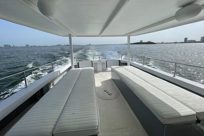 Up to 34Pax Bachelorette Party Boat & Yacht Rental Miami - Stop-by-stop Miami views from the yacht