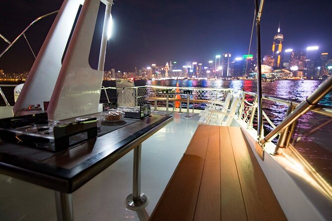 Victoria Harbour Yacht Night Cruise - DREAMER:Tourguide & Photos - What You’re Really Paying For: Drinks, Snacks, and Photo Copy Included