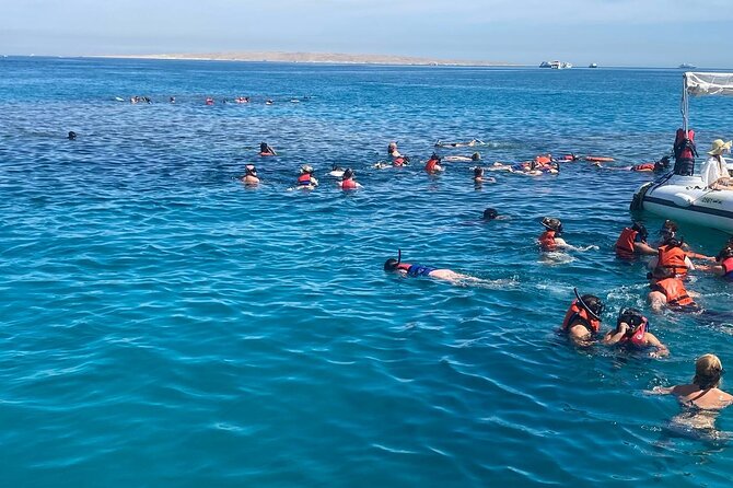 VIP Luxury yacht Snorkeling &Discover Orange Bay island _hurghada - Orange Bay Island: a real break, not just a quick stop