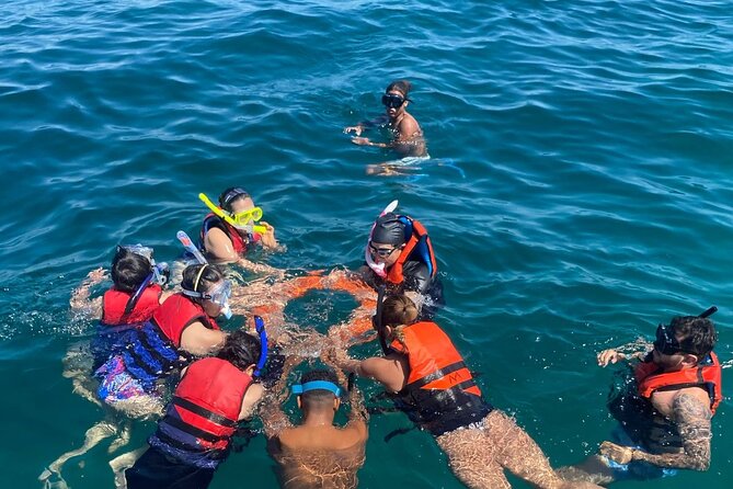 VIP Luxury yacht Snorkeling &Discover Orange Bay island _hurghada - The heart of the day: two guided snorkeling stops at coral reefs