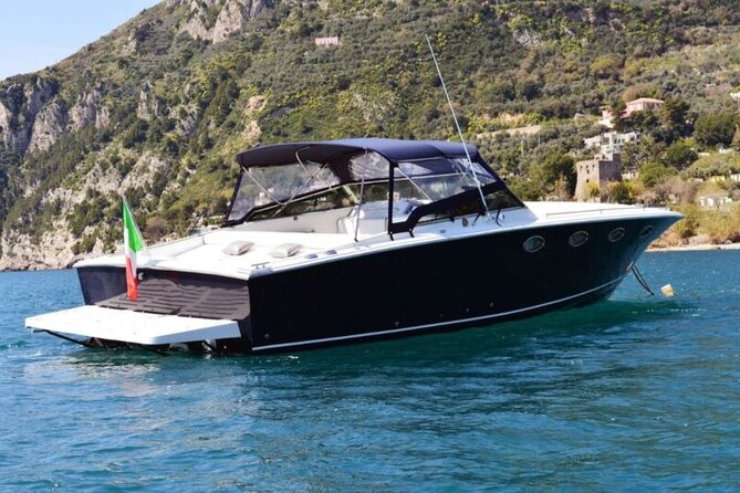 VIP Private Amalfi Coast Yacht Experience - A Private Tornado 38 Day in Sorrento (Where Comfort Actually Matters)