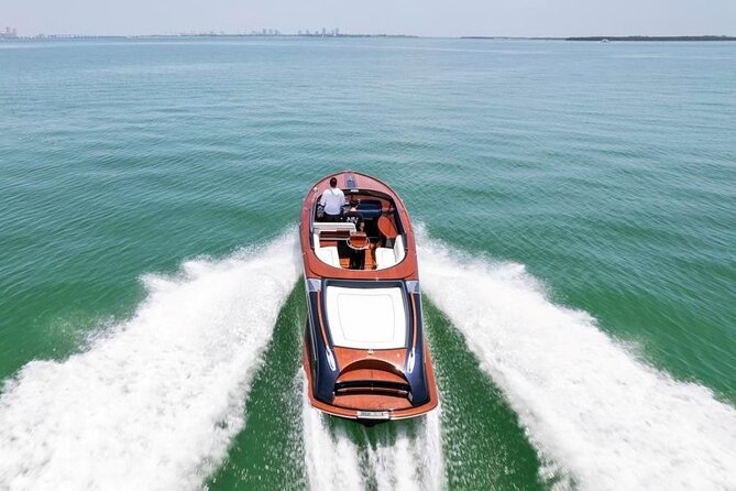 VIP Private Luxury Boat Tour - Riva Aquariva Yacht Venice - Price and What You Get for Up to 5 People
