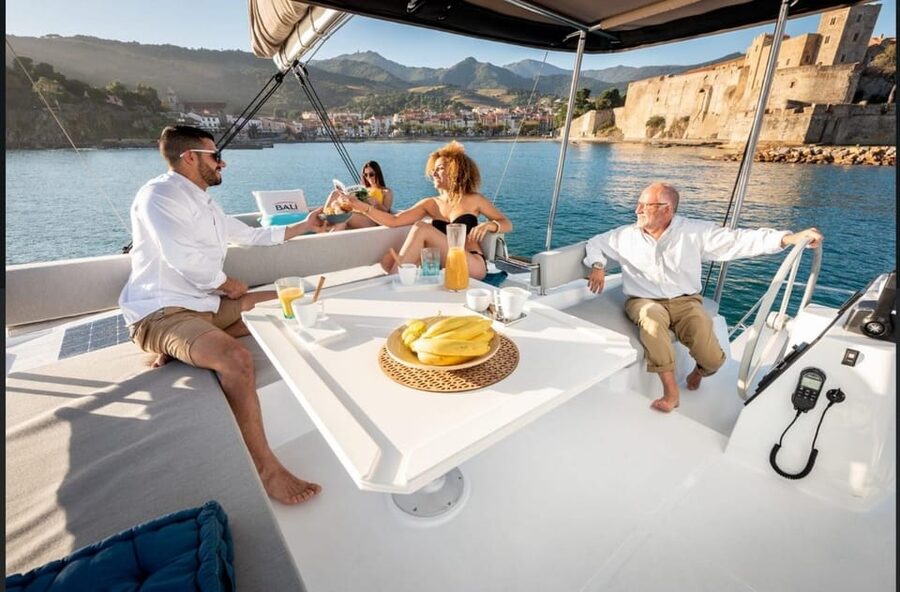 Yacht catamaran trip to the Lavezzi Islands - Afternoon on Lavezzi Island: swimming now, walking too