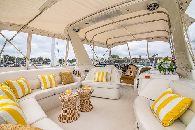 Yacht rental charter in Marina del Rey - 60' CARVER - Food and drinks: plan it like a party, not a snack run
