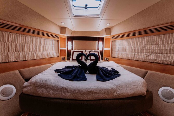Yacht Trip Dubai : Book 56 ft Premium Yacht up to 21 people - Meeting point at Marina Walk near Spinneys Boat Parking (Berth U 32)